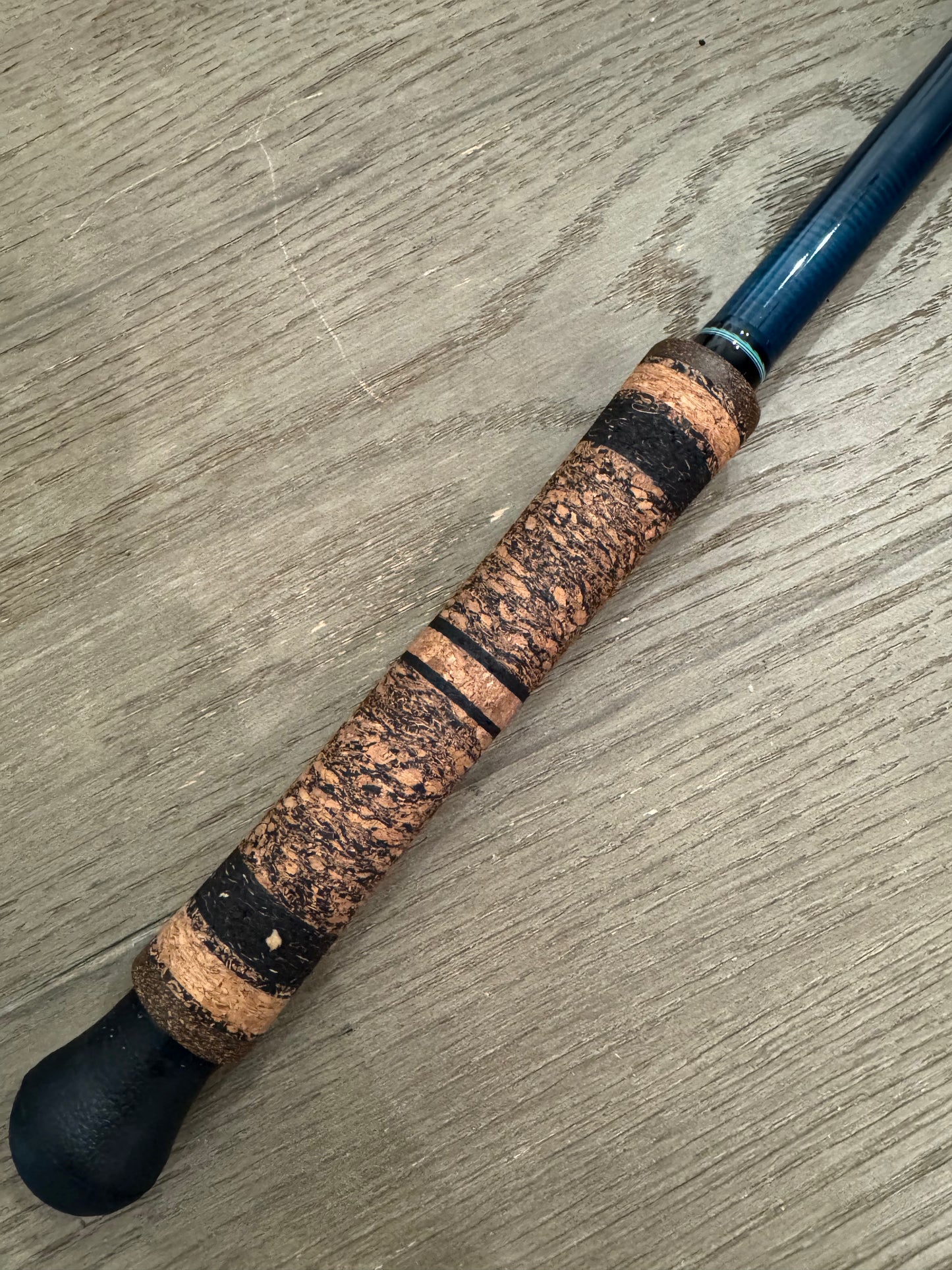 1089 Blue w Titanium SICs (Spinning)