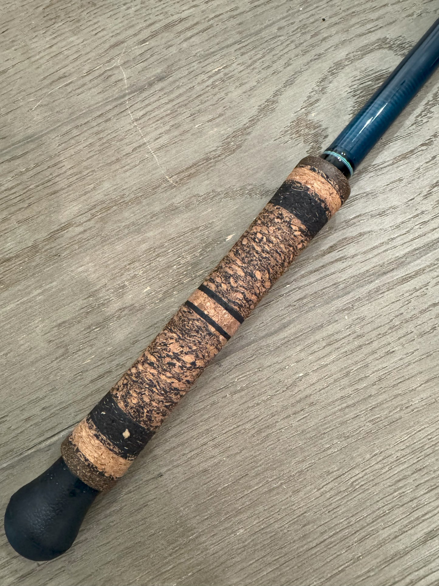 1089 Blue w Titanium SICs (Spinning)