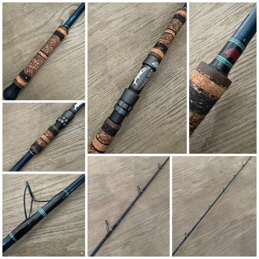 1089 Blue w Titanium SICs (Spinning)