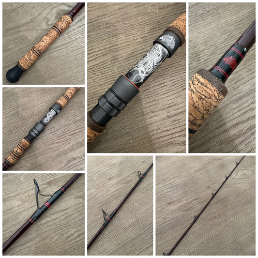 1089 Red w Titanium SICs (Spinning)